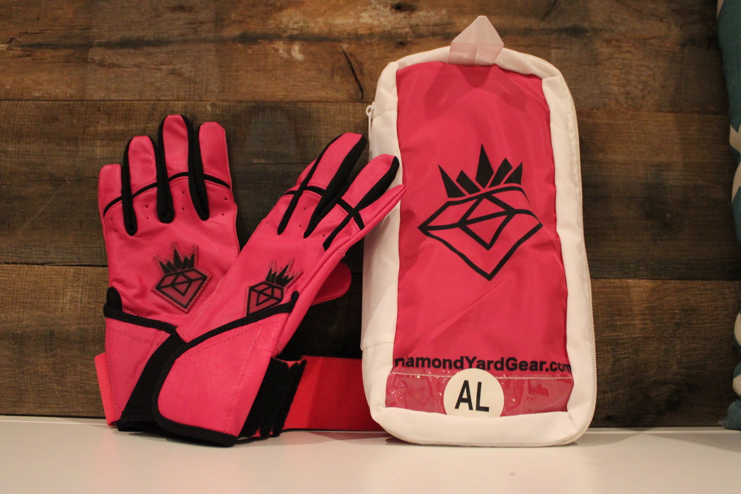 DiamondYard Long Cuff Batting Gloves