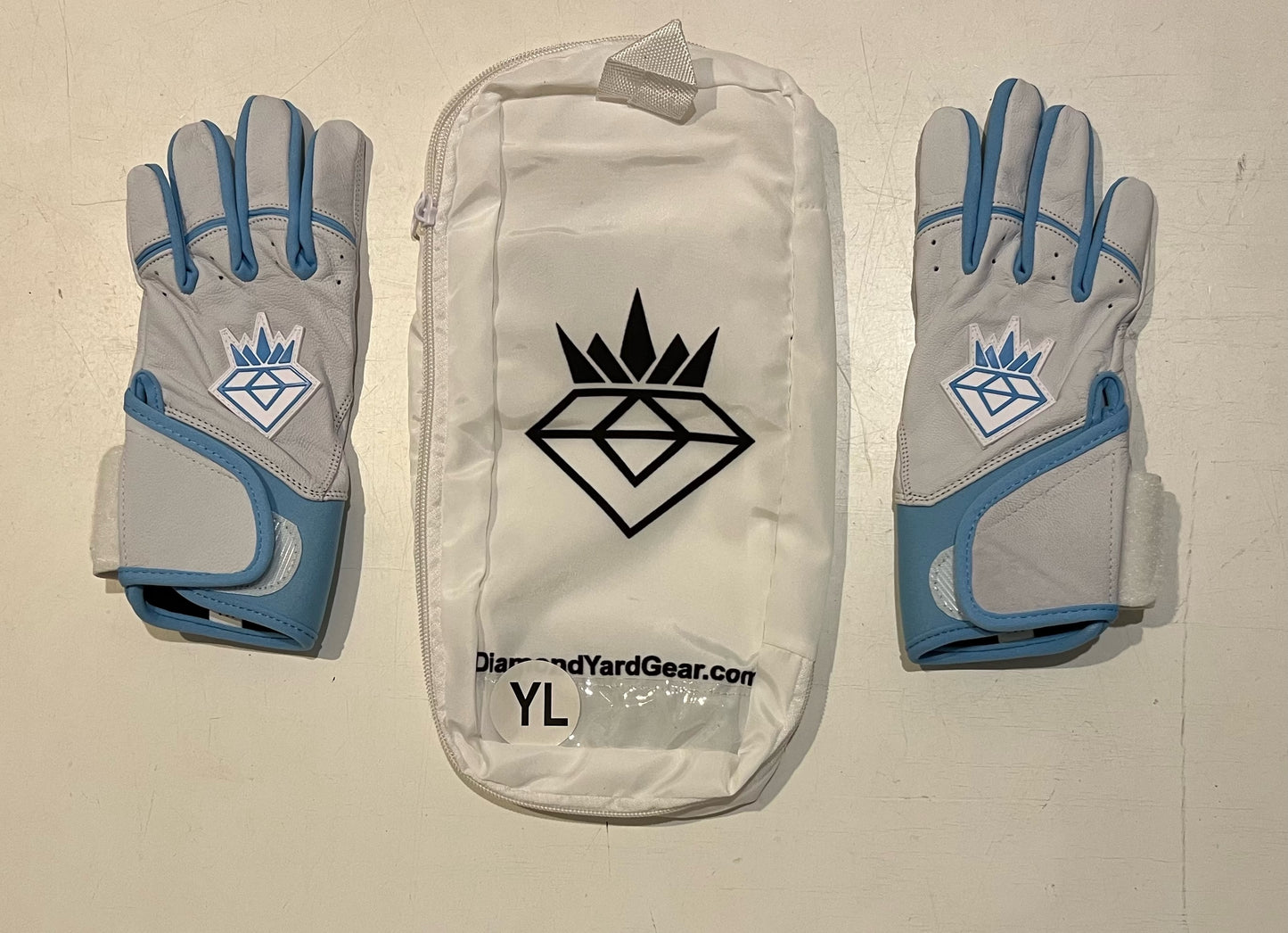 DiamondYard Long Cuff Batting Gloves