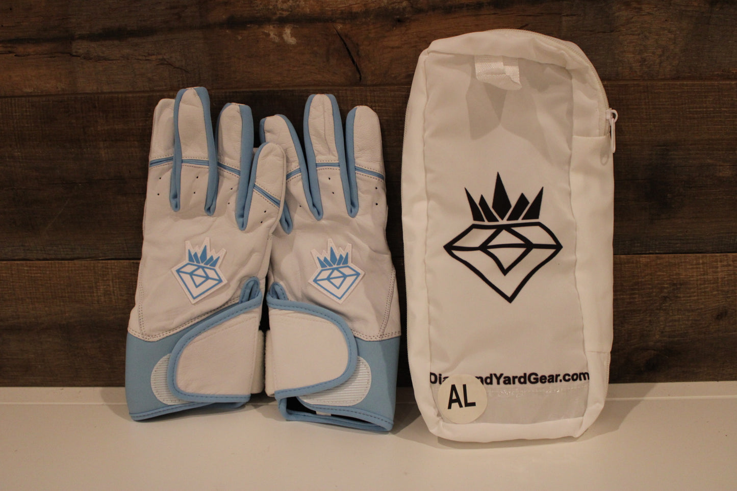 DiamondYard Long Cuff Batting Gloves