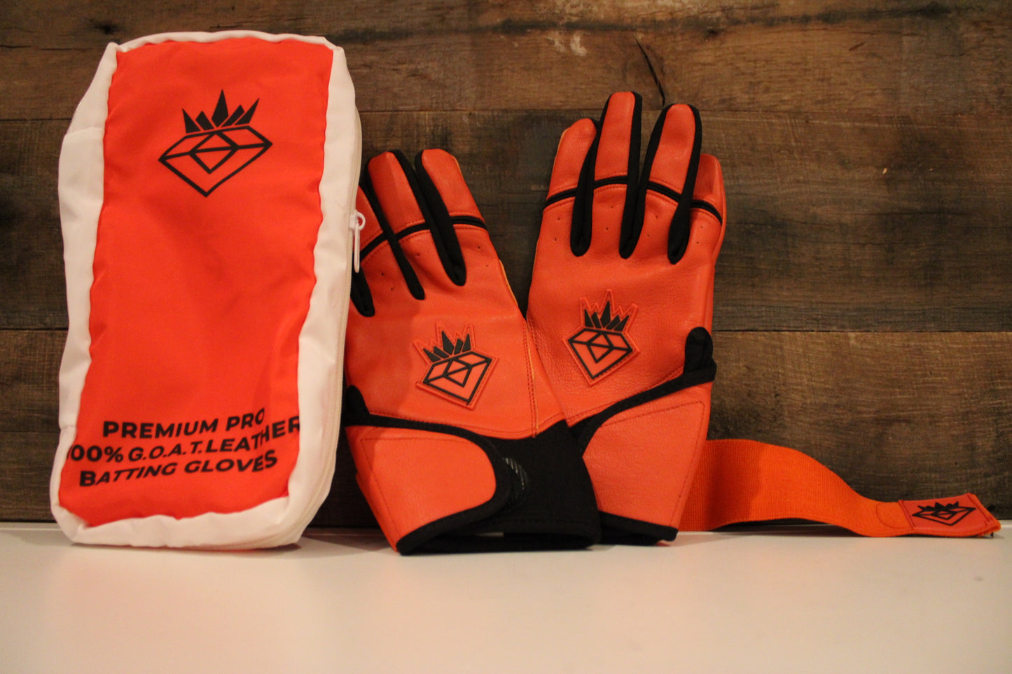 DiamondYard Long Cuff Batting Gloves