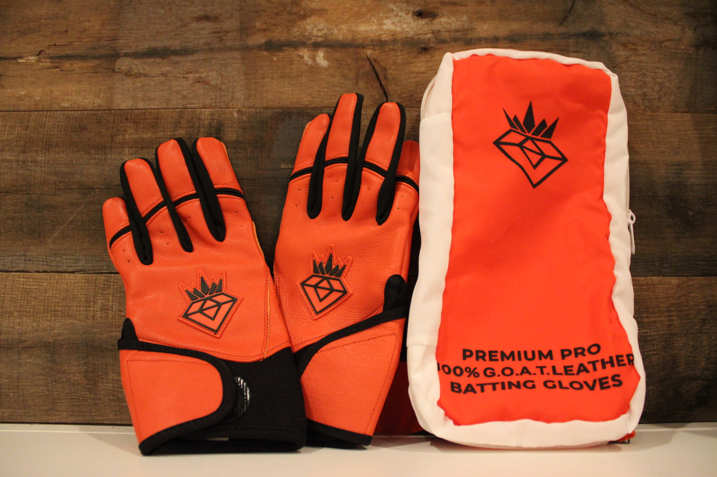 DiamondYard Long Cuff Batting Gloves