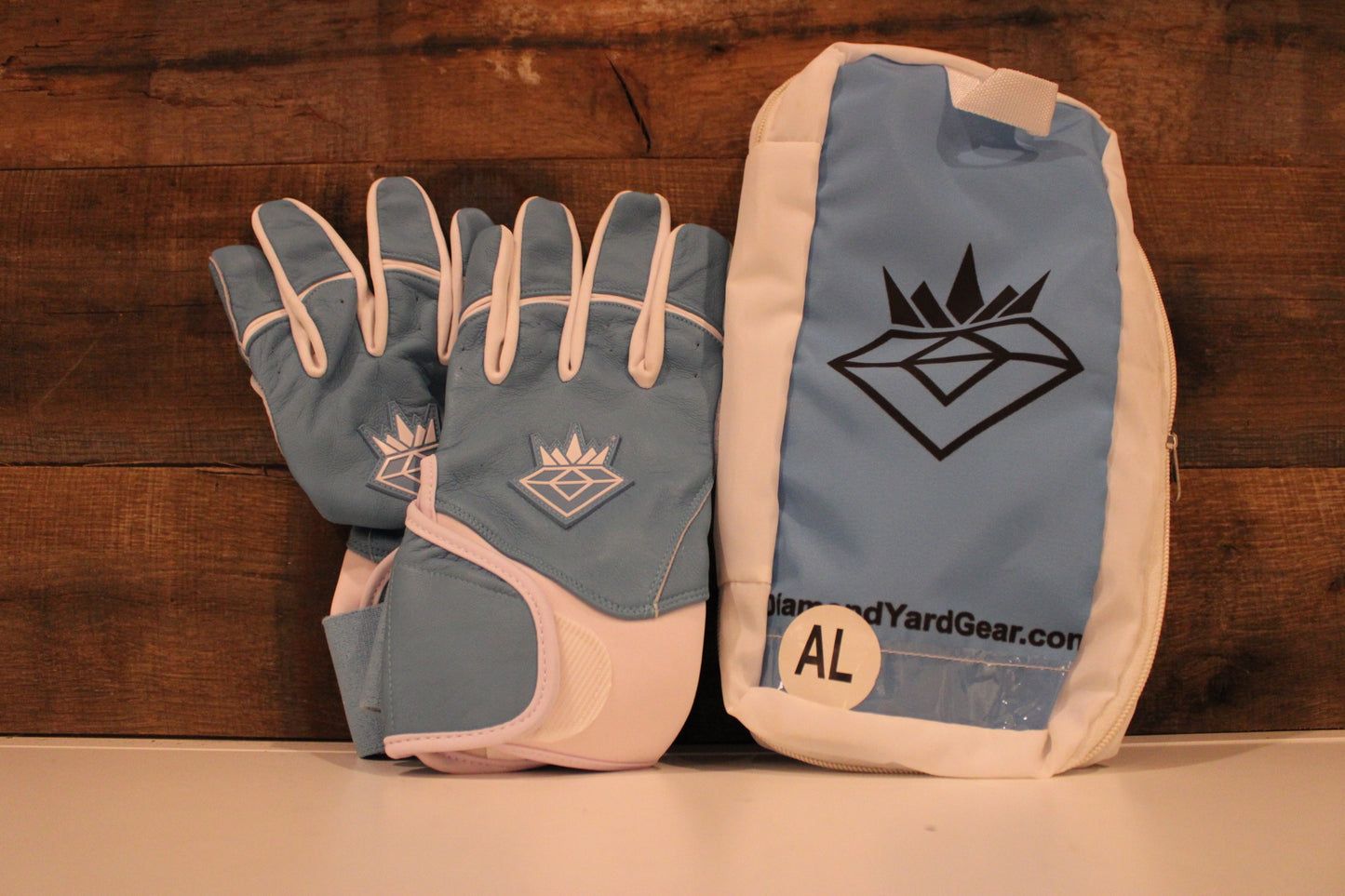 DiamondYard Long Cuff Batting Gloves